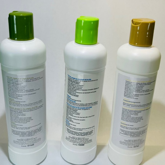 STANHOME FRESCA PIE BUNDLE OF 3 BOTTLES GREEN TE, ROSEMARY, ARNICA 300ml. - Picture 3 of 8